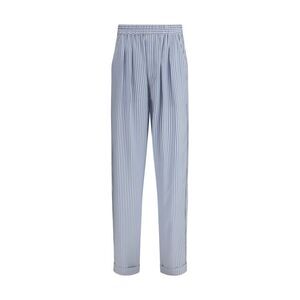 Tom Ford Women Striped Silk Pj Trousers
